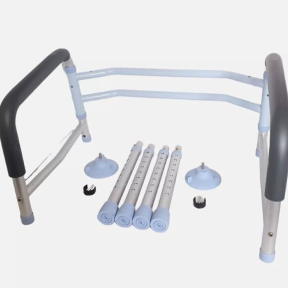 OasisSpace Stand Alone Toilet Safety Rail - Heavy‎ Duty Medical Toilet Safety - Picture 9 of 10